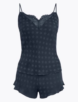 Star Jacquard Cami Set