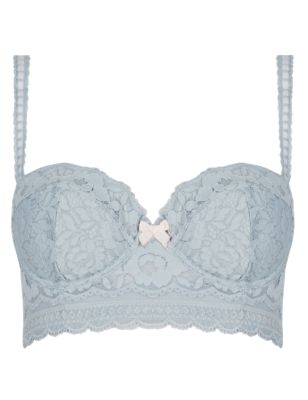 Lace Padded Longline Balcony Bra A-E | Limited Collection | M&S