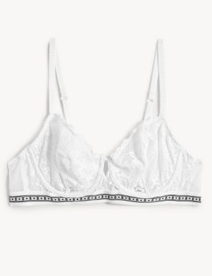 Meia Lace Wired Balcony Bra A-G | B by Boutique | M&S