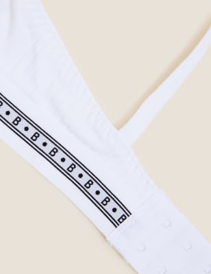 

B by Boutique Corpiño sin aros MeiaWomens - White, White
