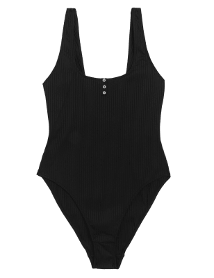

Womens B by Boutique Meia Rib Body - Black, Black