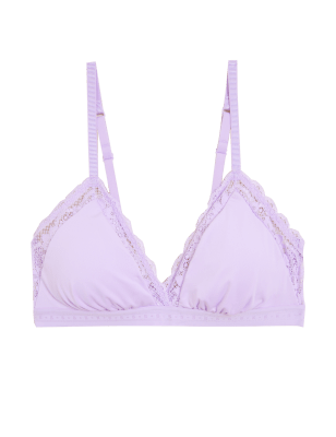 

Womens B by Boutique Ameli Non-Wired Bralette - Lilac, Lilac