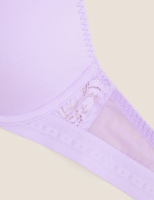 

Womens B by Boutique Ameli Wired Plunge Bra A-E - Lilac, Lilac