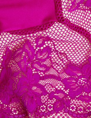 

Womens B by Boutique Ameli Printed Bikini Knickers - Fuchsia, Fuchsia