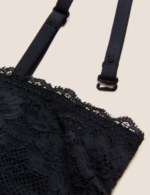

Womens B by Boutique Meia Lace Multiway Bandeau Bra - Black, Black