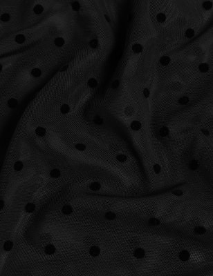 

B by Boutique Top de malla de manga larga de toposWomens - Black, Black