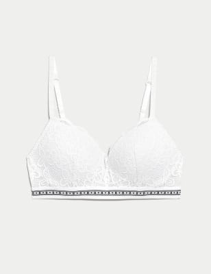 Cleo Lace Non Wired Push Up Bra A-E