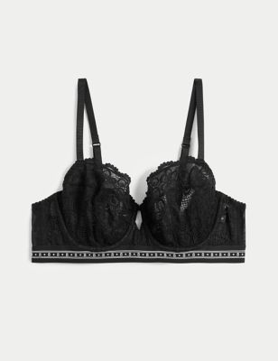Buy Luxe Collection Push Up Balcony Bra Black/Anthracite US 30E Online at  desertcartSeychelles
