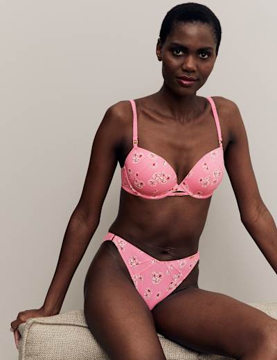 Floral Print Miami Brazilian Knickers