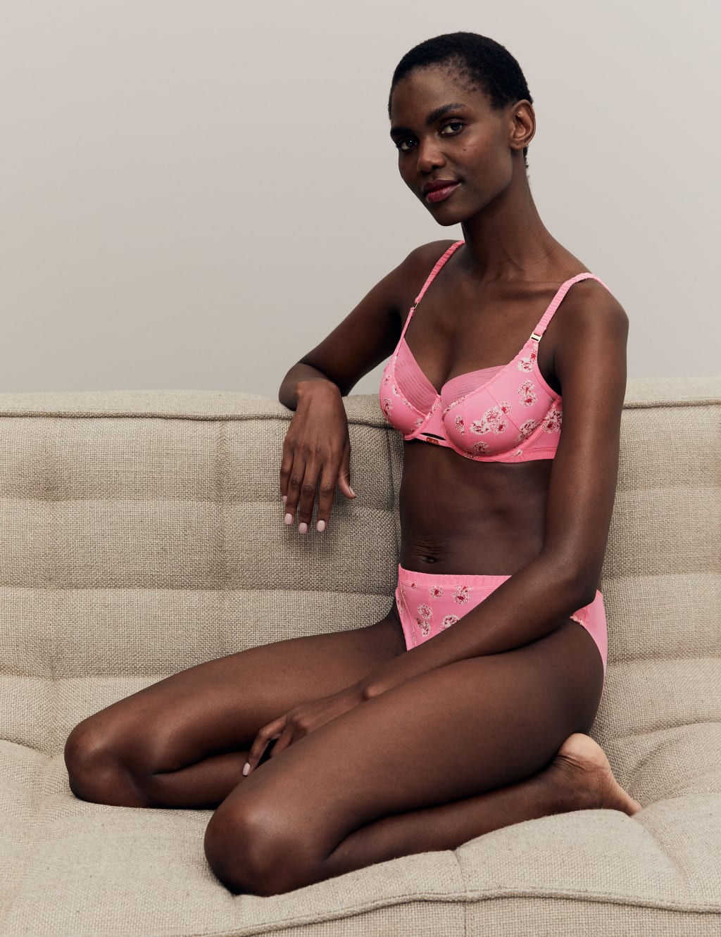 Floral Print High Leg Knickers image 4