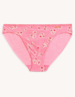 Floral Print High Leg Knickers