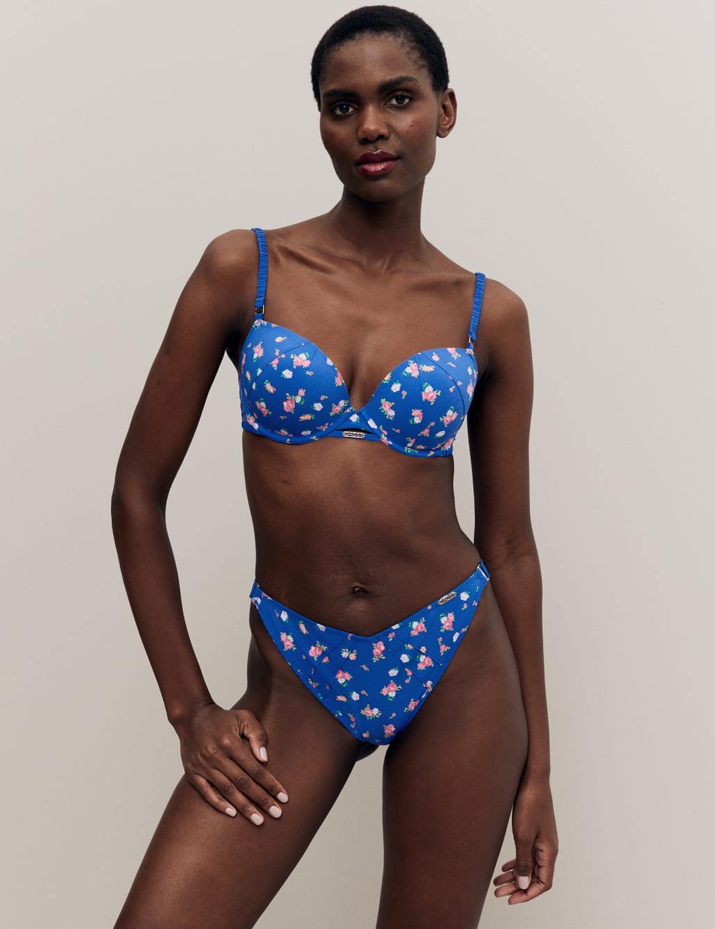Floral Print Miami Brazilian Knickers image 1