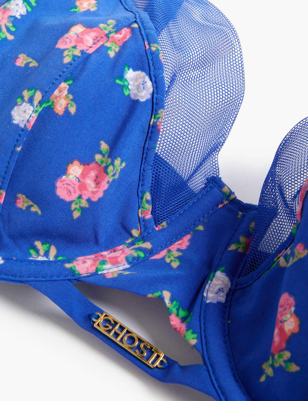 Floral Print Wired Full Cup Bra A-E image 6
