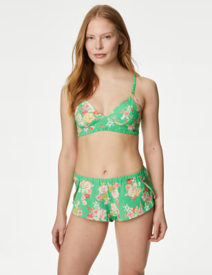 Annie Print High Waisted French Knickers