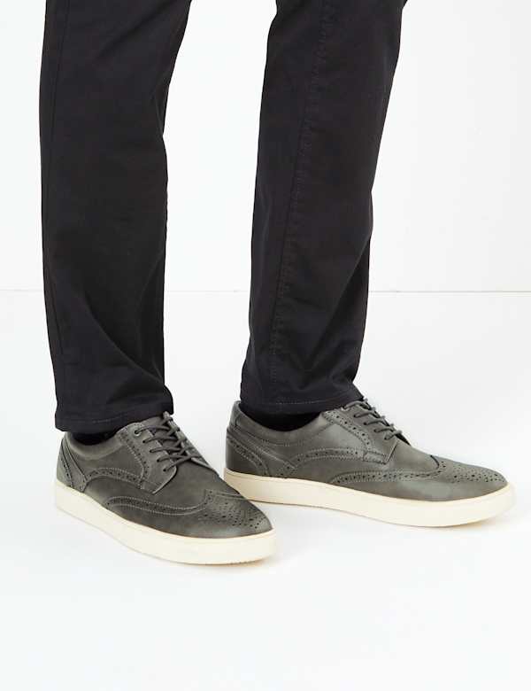 Cupsole Brogue Trainers
