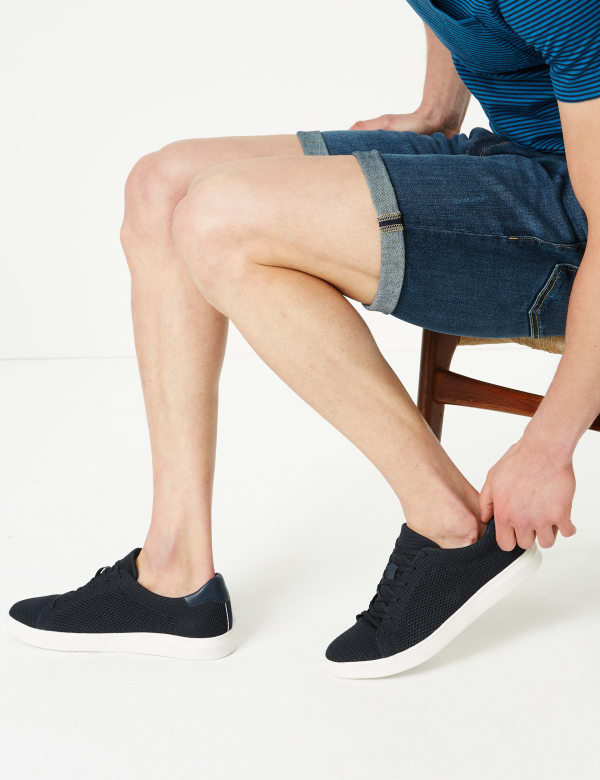 Mesh Cupsole Trainers