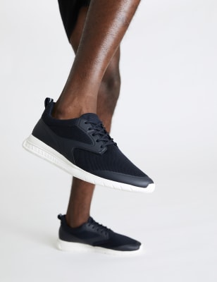 

Mens GOODMOVE Light As Air™ Lace Up Trainers - Navy, Navy