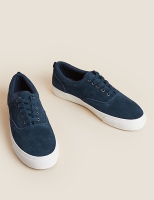 

Mens M&S Collection Suede Pumps - Navy, Navy