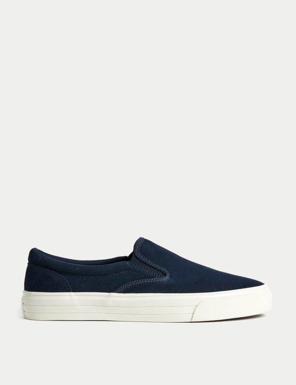 Suede Slip-On Pumps image 1
