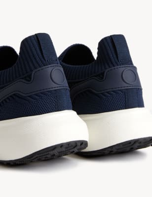 

Mens Goodmove Slip-On Trainers - Navy, Navy