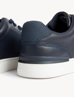 

Mens M&S Collection Lace-Up Trainers - Navy, Navy
