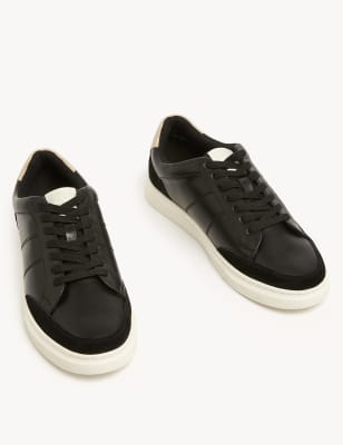 Black lace hot sale up trainers