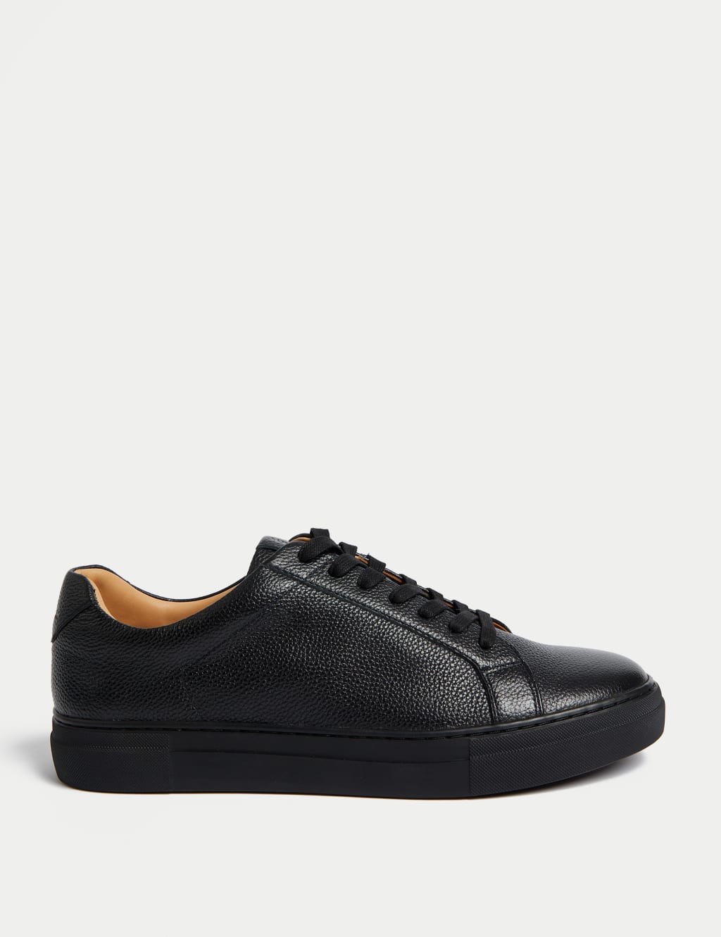 Leather Lace Up Trainers with Freshfeet™