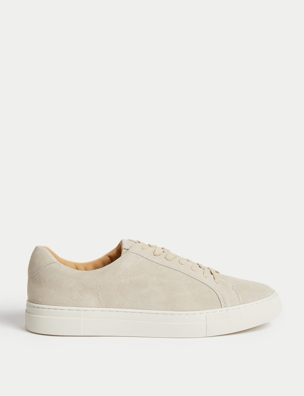 Suede Lace Up Trainers image 1