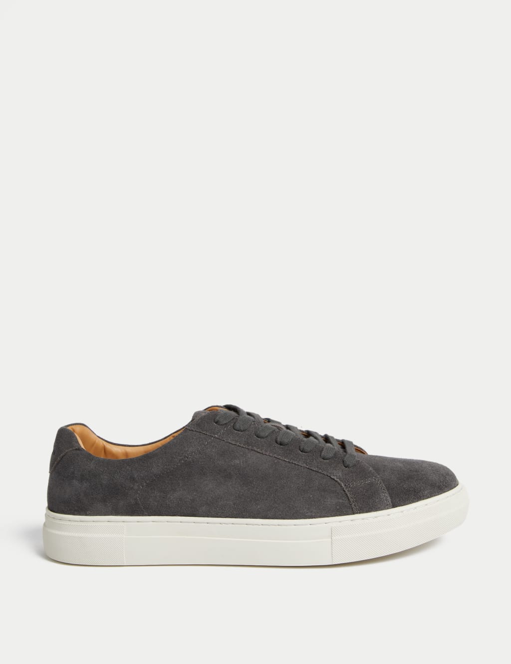 Suede Lace Up Trainers with Freshfeet™