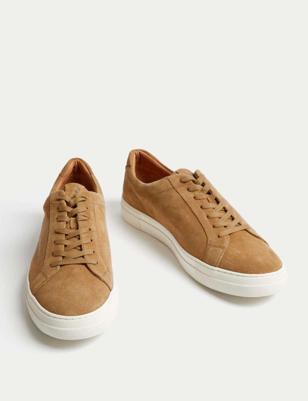 Suede Lace Up Trainers image 2