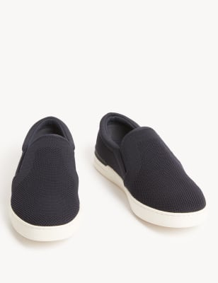 slip on work trainers