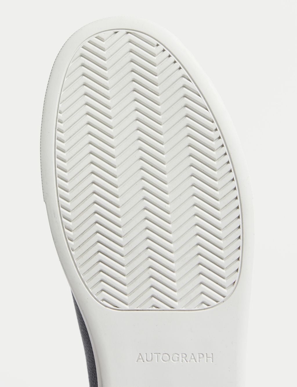 Leather Slip-On Cupsole Trainers image 3