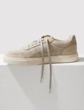 Suede Lace Up Trainers with Freshfeet™