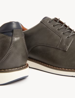

Mens M&S Collection Derby Shoes - Grey, Grey