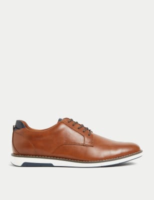 

Mens M&S Collection Derby Shoes - Tan, Tan