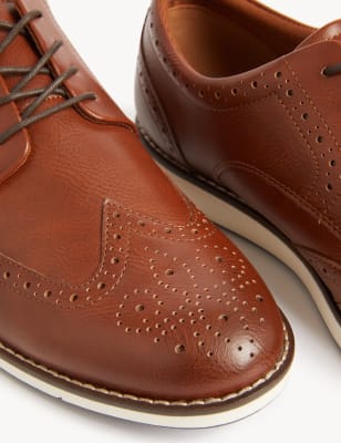 

Mens M&S Collection Brogues - Brown, Brown