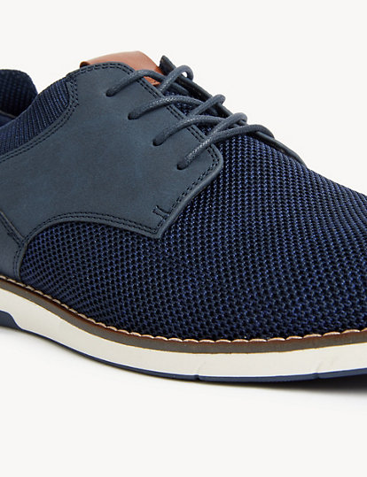 Knitted Derby Shoes