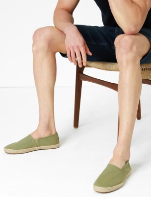  Espadrilles en toile - Khaki