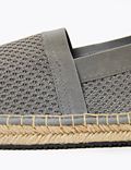 Knitted Mesh Espadrilles