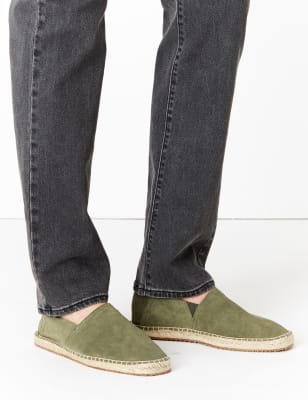  Espadrilles en daim - Khaki