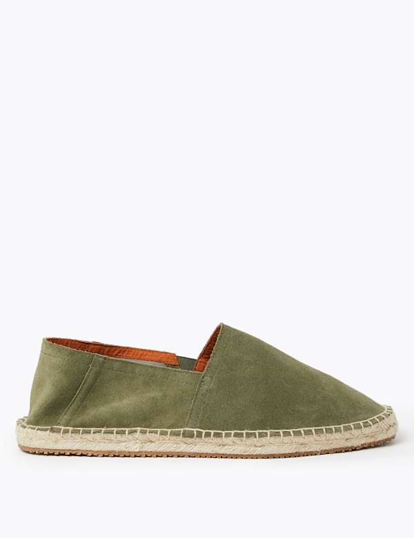 Suede Espadrilles
