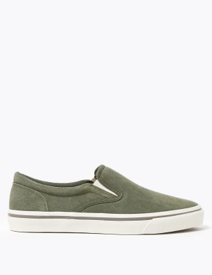  Ballerines en daim sans lacets - Seafoam