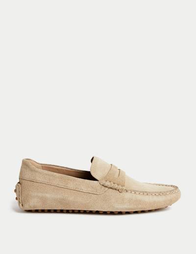Suede Driving Shoes