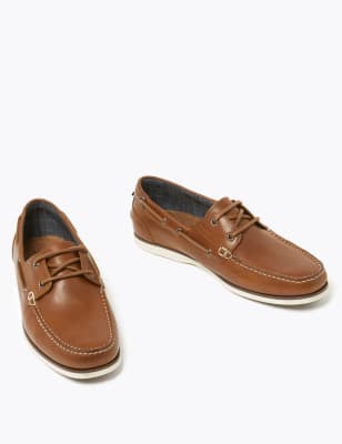 m&s mens boat shoes