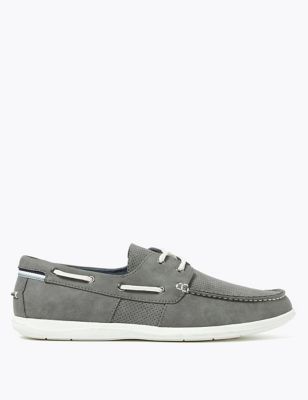 Perforated Boat Shoes | M&S Collection | M&S