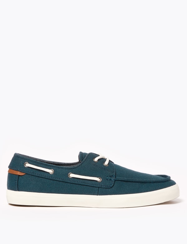 Canvas Boat Shoes