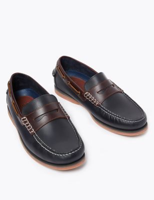 boat leather shoes