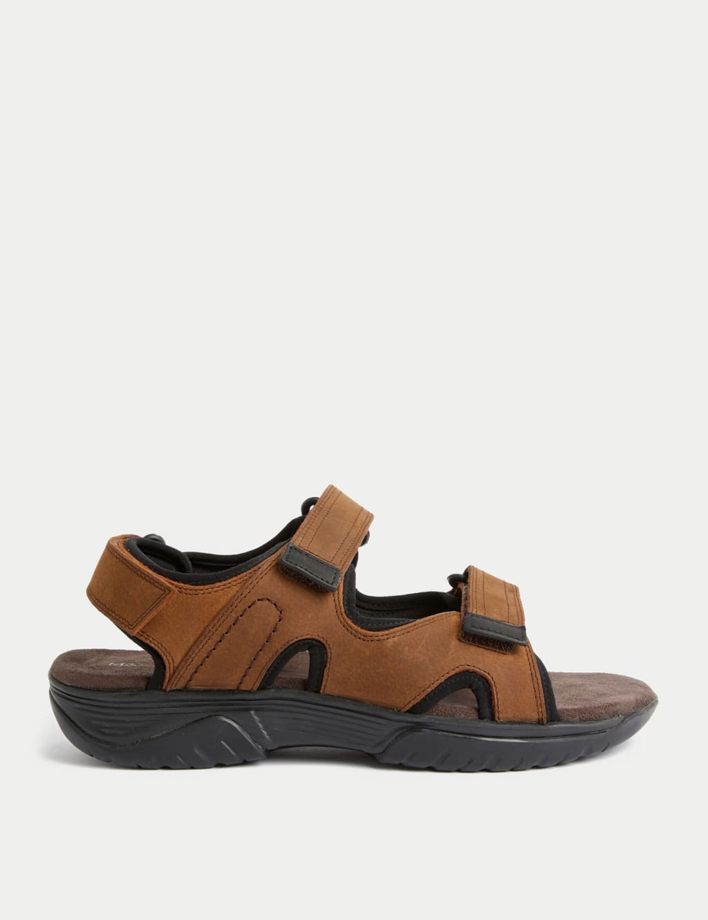 Leather Riptape Sandals image 1