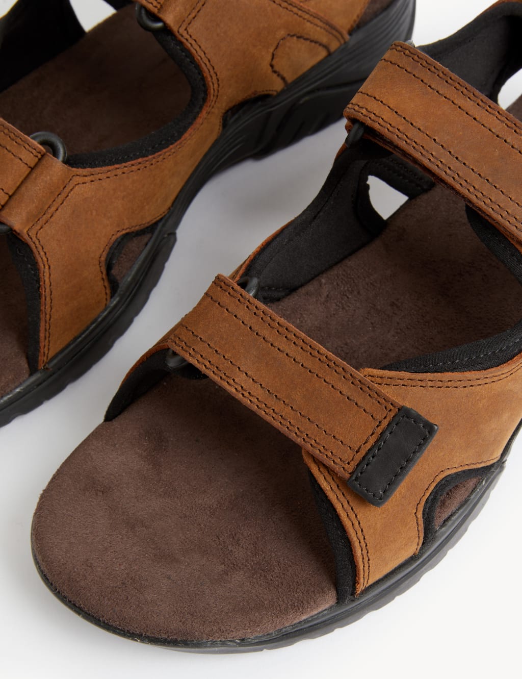 Leather Riptape Sandals image 2