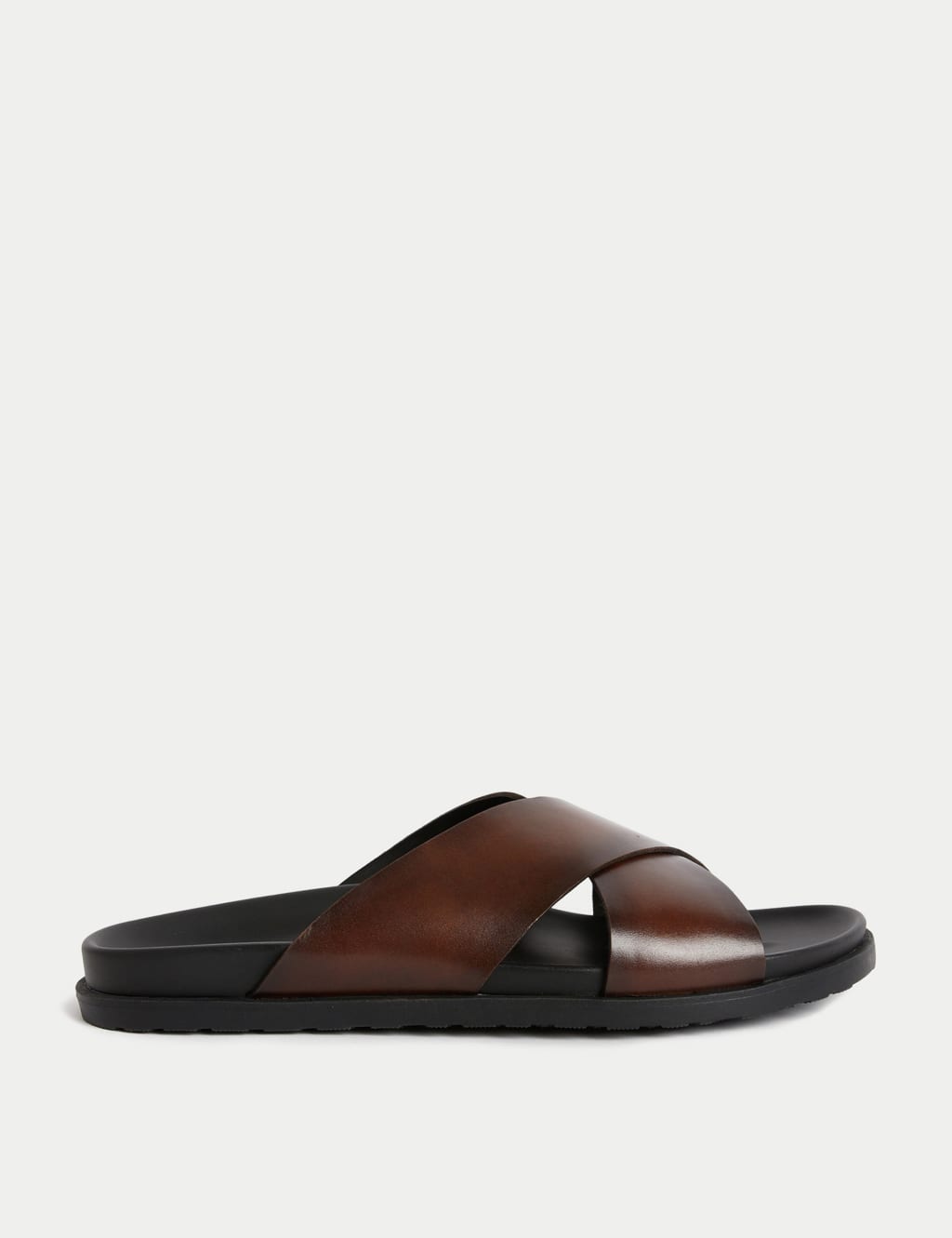 Leather Slip-On Sandals image 1